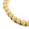 Synthetic Lava Rock Dyed Beads Strands G-H311-08A-05-4