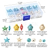 DIY Synthetic Turquoise Beads Kits DIY-FS0003-78-5