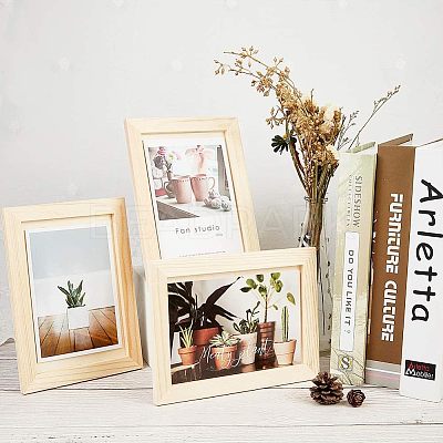 Wooden Painting Frames LS-TOOL-WH0118-18-1