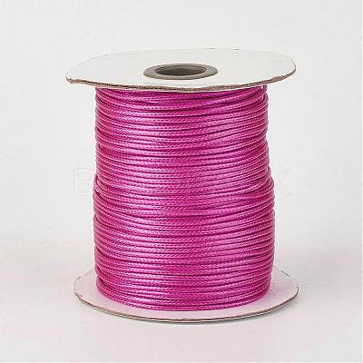 Eco-Friendly Korean Waxed Polyester Cord YC-P002-1mm-1103-1