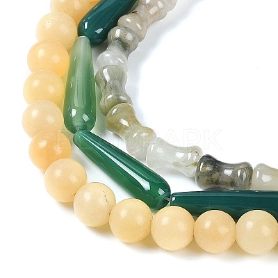 Natural Gemstone Beads Strands G-F513-04-1