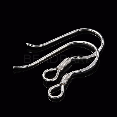 925 Sterling Silver Earring Hooks STER-G011-09-1