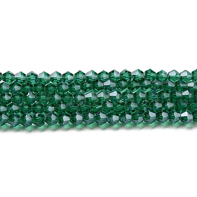 Transparent Electroplate Glass Beads Strands LS-GLAA-F029-2mm-C10-1