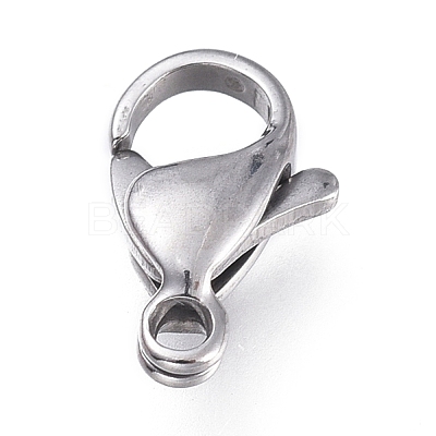 Tarnish Resistant 316 Surgical Stainless Steel Lobster Claw Clasps STAS-M281-01P-C-1
