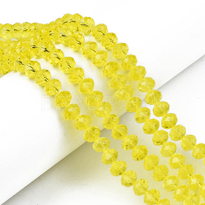 Glass Beads Strands EGLA-A034-T8mm-D29-1