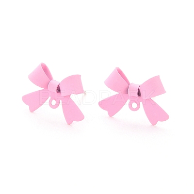 Alloy Stud Earring Findings LS-EJEW-J102-08D-1