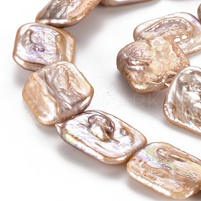 Natural Keshi Pearl Beads Strands PEAR-S020-K06-1