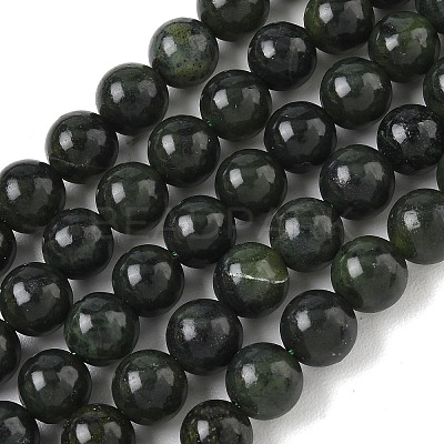 Natural Canadian Jade Beads Strands GG-CBA6BAC-A02-8mm-1