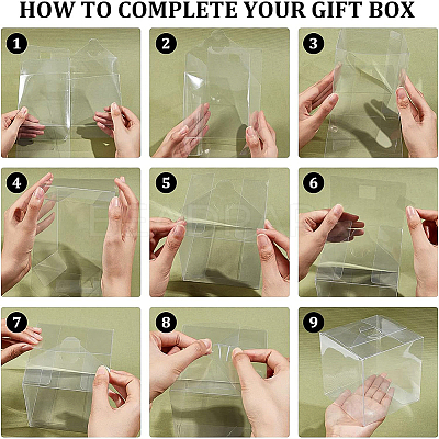Foldable Transparent PVC Boxes CON-BC0005-77C-1
