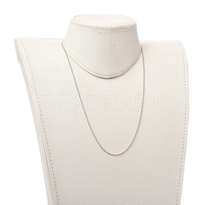 Brass Ball Chain Necklaces NJEW-JN02912-03-1