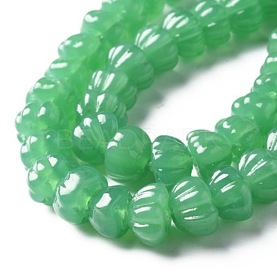 Handmade Lampwork Beads Strands LAMP-T017-06F-1