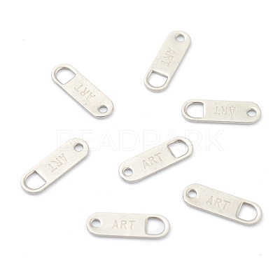 Tarnish Resistant 304 Surgical Stainless Steel Chain Tabs STAS-G245-02-1