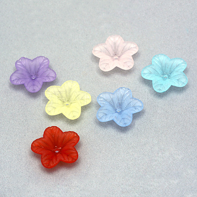 Transparent Acrylic Beads X-FACR-Q009-12-1