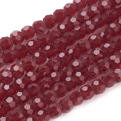 Glass Beads Strands EGLA-J042-4mm-20-1