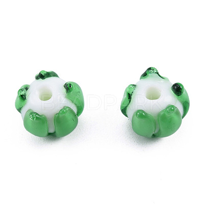 Handmade Lampwork Beads Strands LAMP-N021-44A-1