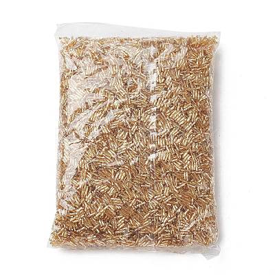 Glass Twist Bugles Seed Beads X-TTSDB6MM22-1