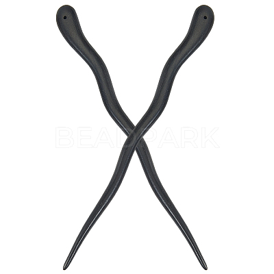 Wood Hair Sticks AJEW-WH20072-38-1