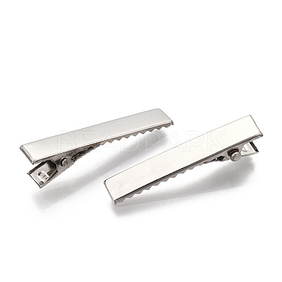 Iron Flat Alligator Hair Clip Findings X-IFIN-S286-34mm-1