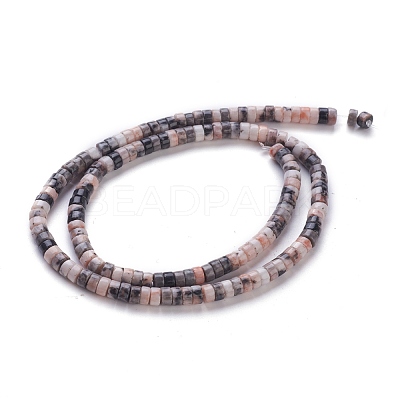 Natural Zebra Jasper Beads Strands G-H230-24-1