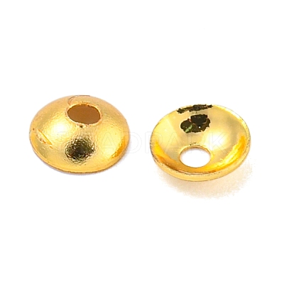 Brass Bead Cap KK-P277-54B-G-1