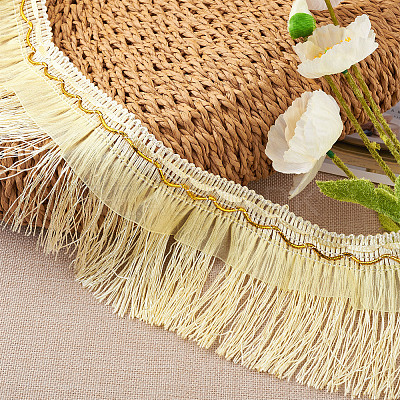 Polyester Tassel Fringe Trimming OCOR-TAC0008-21F-1