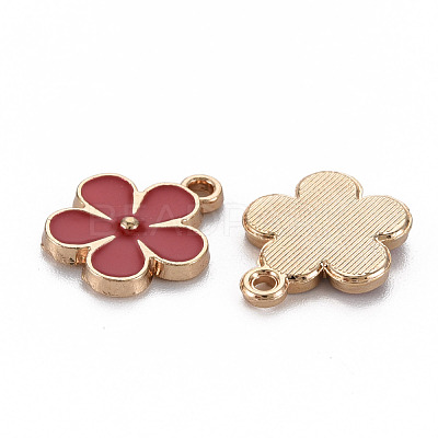 Alloy Enamel Pendants ENAM-N055-033E-NR-1