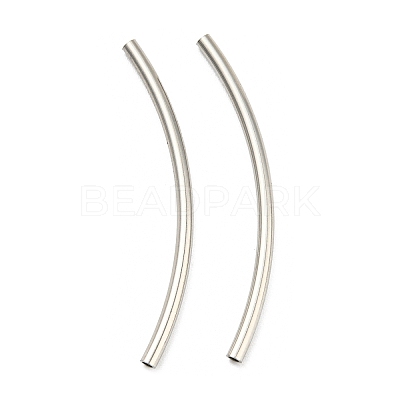 Non-Tarnish 304 Stainless Steel Tube Beads STAS-B047-27O-P-1