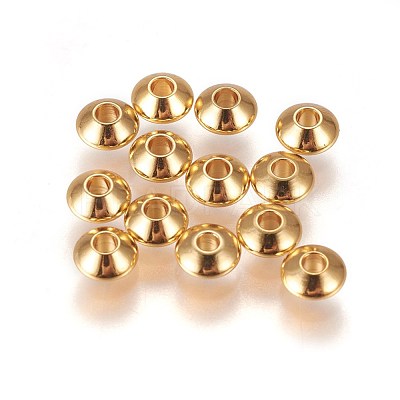 304 Stainless Steel Spacer Beads STAS-E460-09G-1