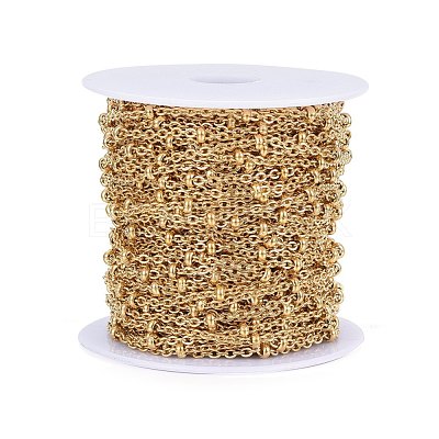 Ion Plating(IP) 304 Stainless Steel Cable Chains CHS-K002-88G-1
