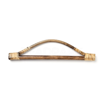 Wood & Rattan Woven Bag Handles FIND-H212-03B-1