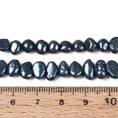 Natural Cultured Freshwater Pearl Beads Strands PEAR-P002-54B-1