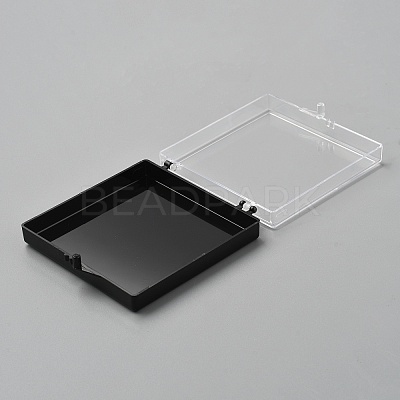 Square Acrylic Empty DIY Hand-wearing Armor Storage Case MRMJ-WH0075-142C-1