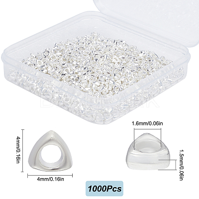 1000Pcs Zinc Alloy Spacer Beads FIND-SP0002-33S-1