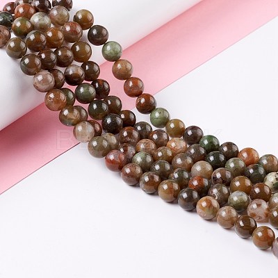 Natural Agete Beads Strands G-K317-A07-1