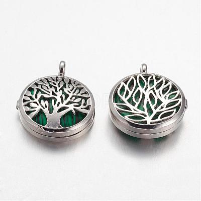 Natural & Synthetic Gemstone Pendants G-G910-C-1