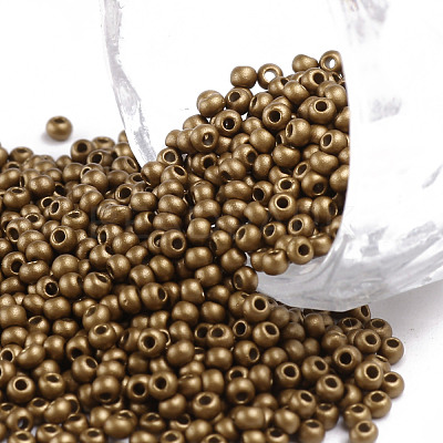 11/0 FGB Grade A Baking Paint Glass Seed Beads X-SEED-N001-A-1038-1