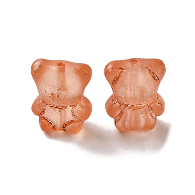 Transparent Lampwork Beads LAMP-P065-06A-07-1