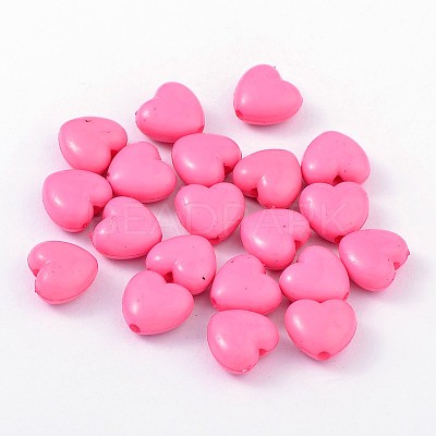 Opaque Acrylic Beads SACR-10X11-7-1