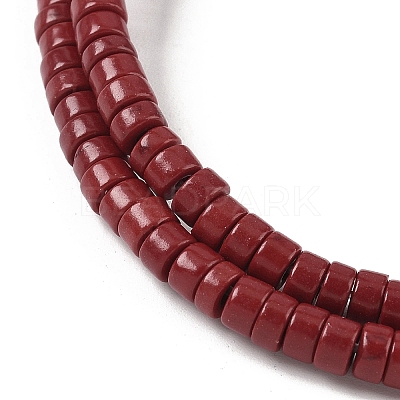 Dyed Natural Magnesite Beads Strands G-M448-F01-01-1