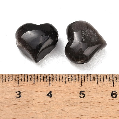 Natural Silver Sheen Obsidian Beads GG-CBA4A3B-C26-01-1