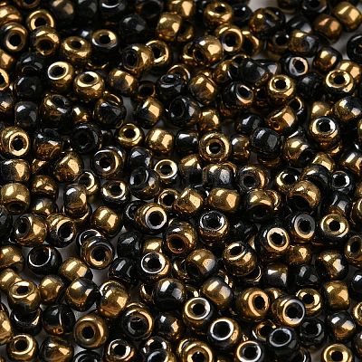 Metallic Colors Glass Seed Beads SEED-Z001-C-D11-1