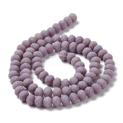 Glass Beads Strands EGLA-A034-P2mm-MD11-1