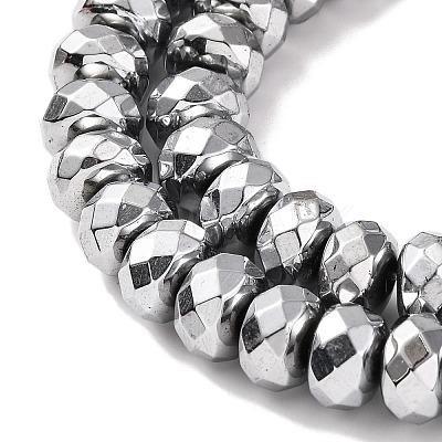Electroplate Non-magnetic Synthetic Hematite Beads Strands G-J160-E-01-1
