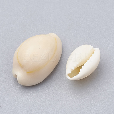 Cowrie Shell Beads X-SSHEL-T004-08-1
