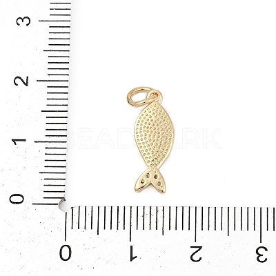 Brass Micro Pave Cubic Zirconia and Enamel Pendants KK-Q096-10G-1