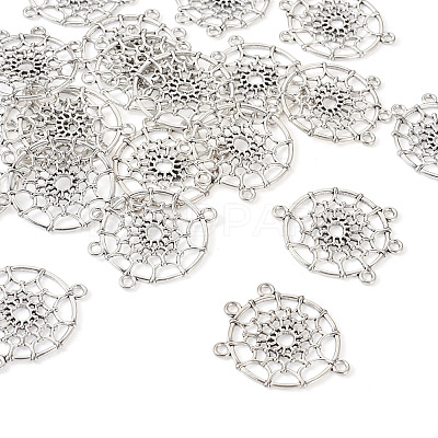 Tibetan Style Alloy Chandelier Components Links TIBE-TAG0001-01-1