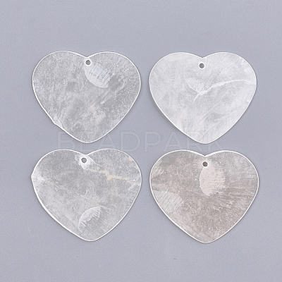 Capiz Shell Pendants SSHEL-T006-07-1