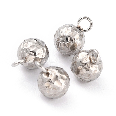 Tarnish Resistant 304 Stainless Steel Charms X-STAS-O147-03B-P-1