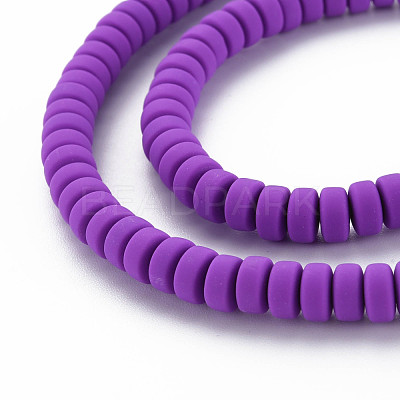 Handmade Polymer Clay Beads Strands CLAY-N008-55-1