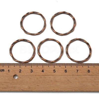 Tibetan Style Linking Rings PALLOY-A017-R-FF-1